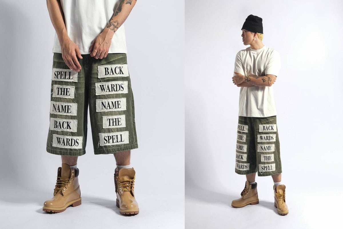 AKYRA men denim shorts