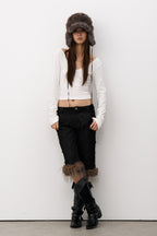 Fluffy Faux Fur Winter Hat