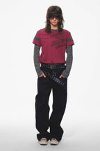 Scarlet Ruin Layered Shirt
