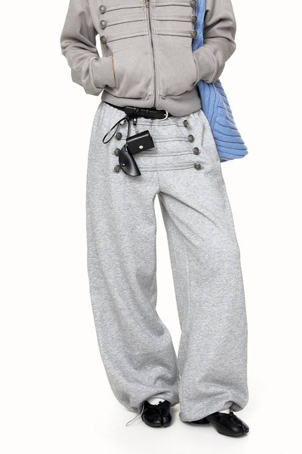 Everyday Regal Wide-Leg Sweatpants