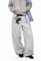 Everyday Regal Wide-Leg Sweatpants