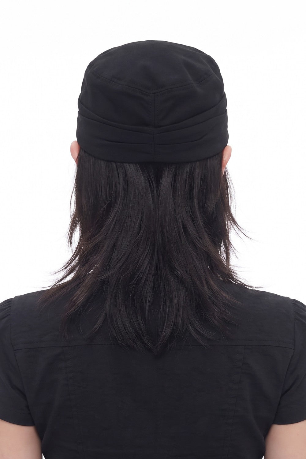 Embellished Silver Chain Cap