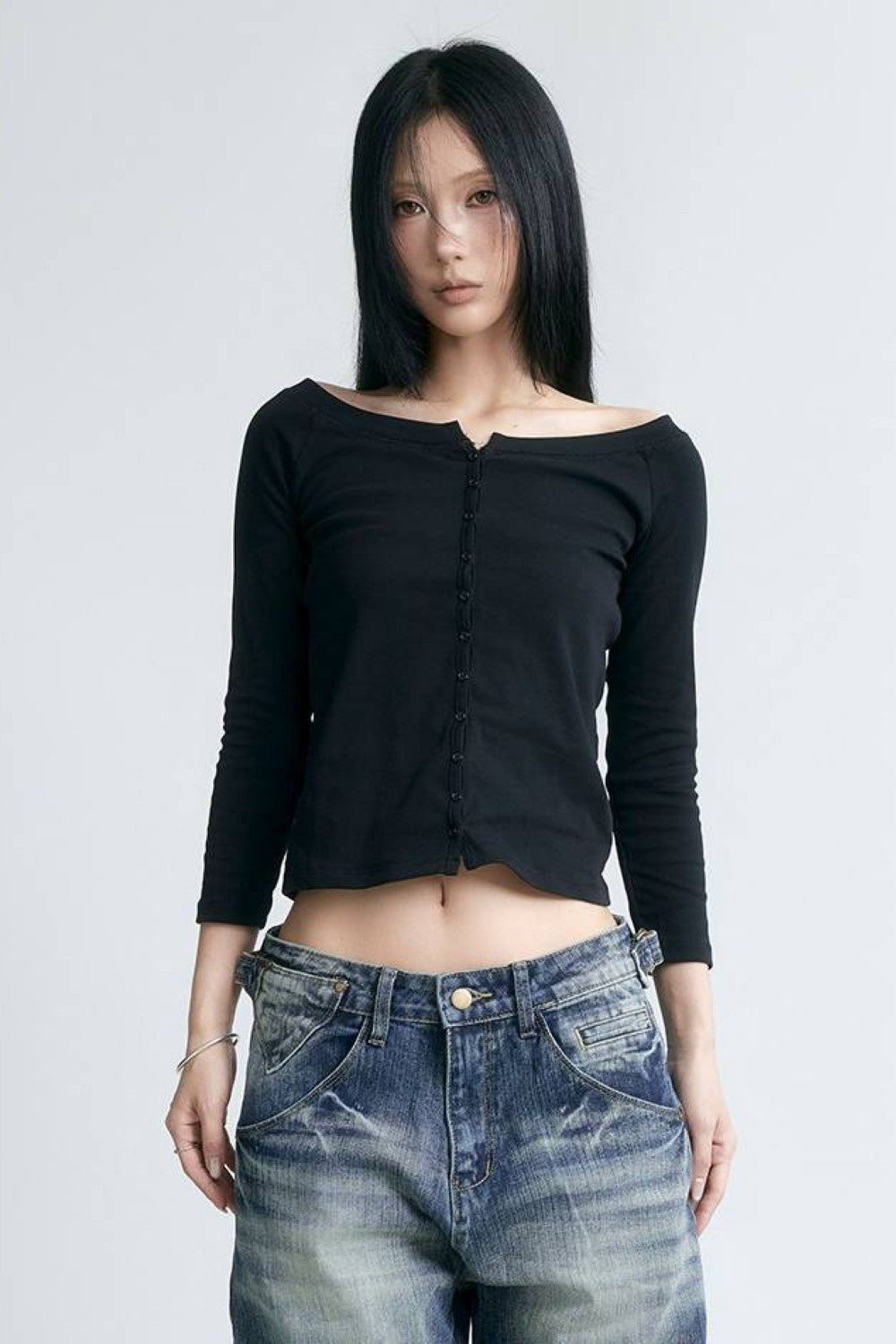 Essential Button-Up Longsleeve