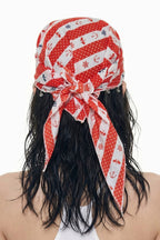 Sailor Print Charm Bandana