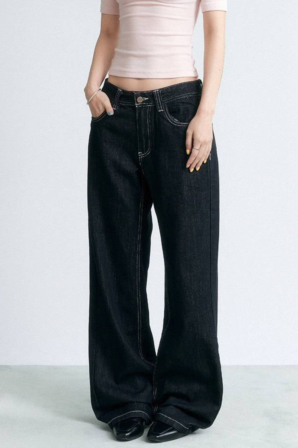 Deep Current Straight Jeans