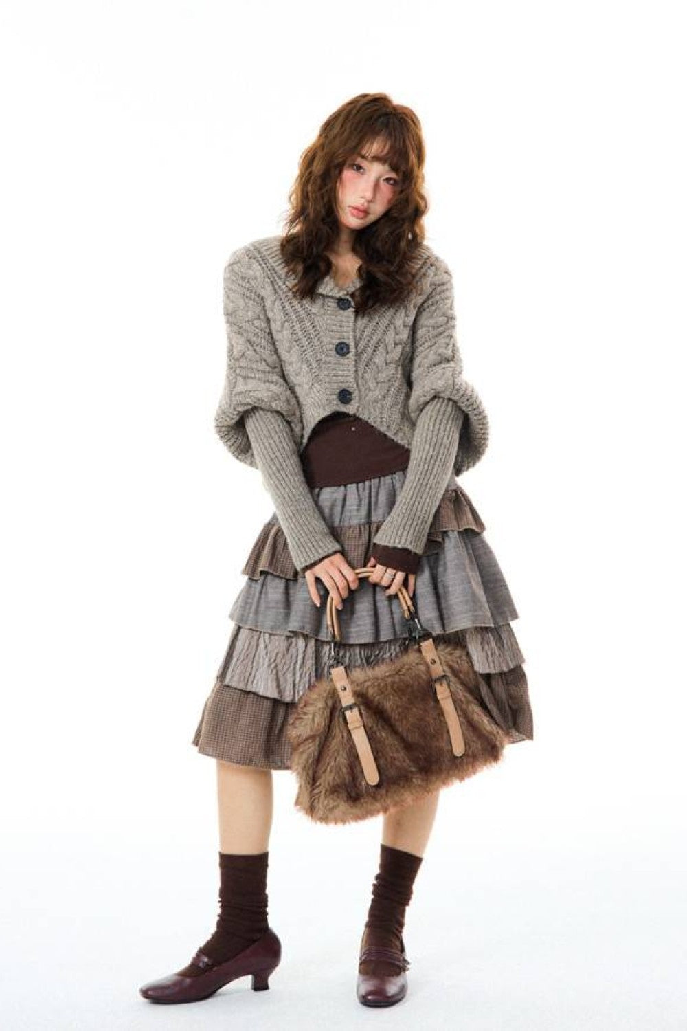 Autumn Knit Batwing Cardigan