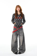 Retro Signal Polka Jacket