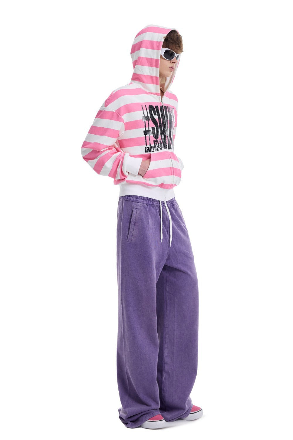 Pink Swag Stripe Jacket