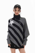 Starlight Stripe Knit Sweater