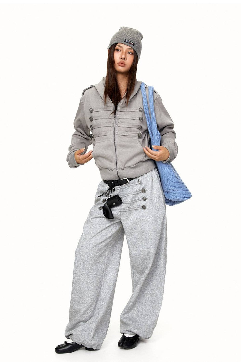 Everyday Regal Wide-Leg Sweatpants