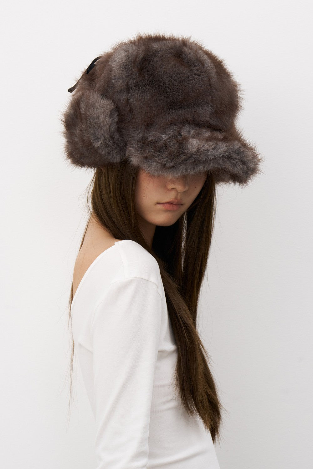 Fluffy Faux Fur Winter Hat