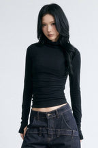 Second Skin Mockneck Top
