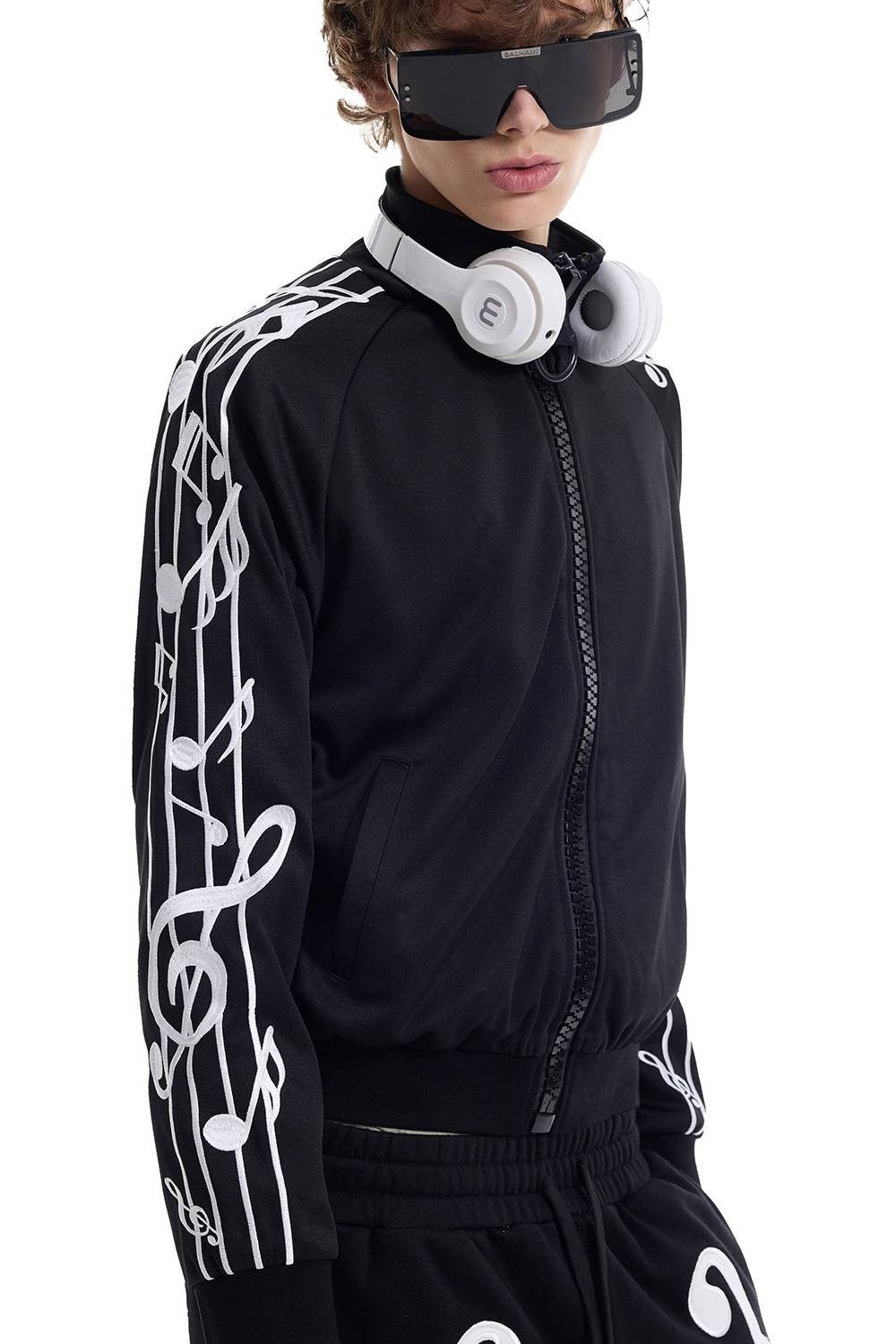 Embroidered Symphony Track Jacket