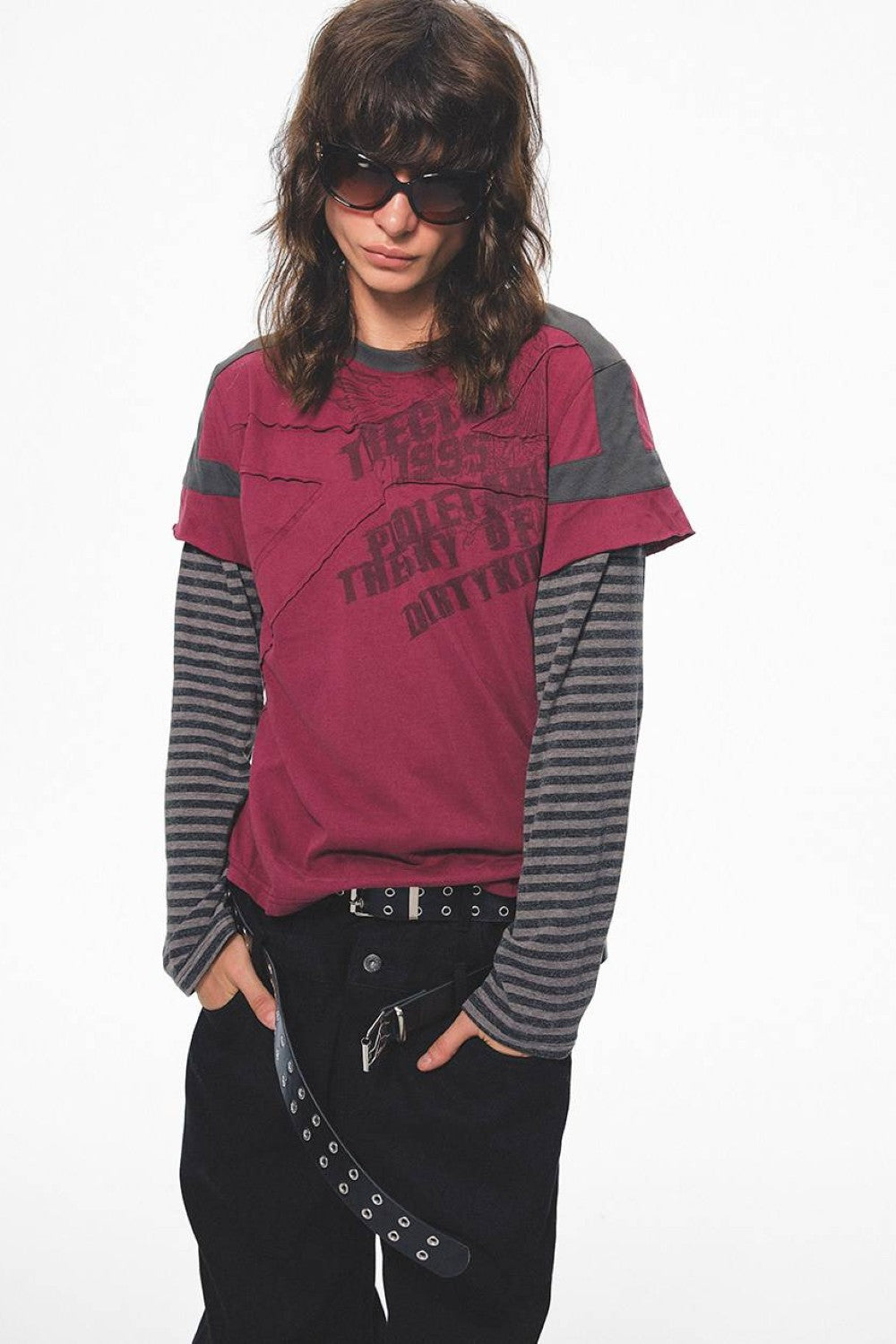 Scarlet Ruin Layered Shirt