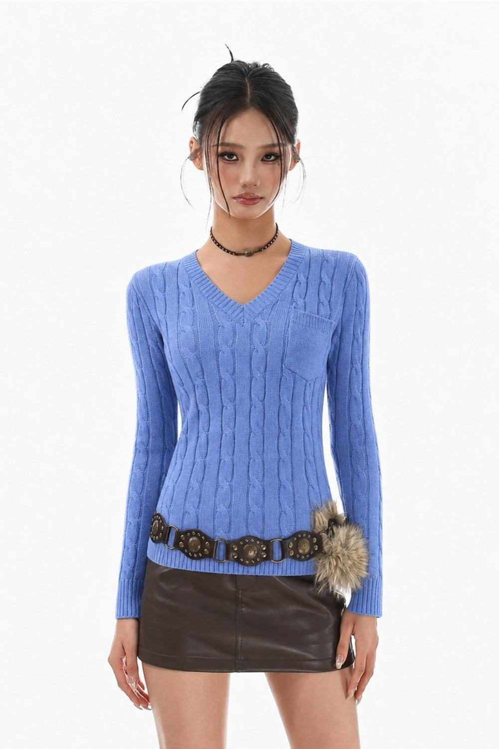 Soft Archive V-Neck Sweater