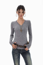 Soft Archive V-Neck Sweater