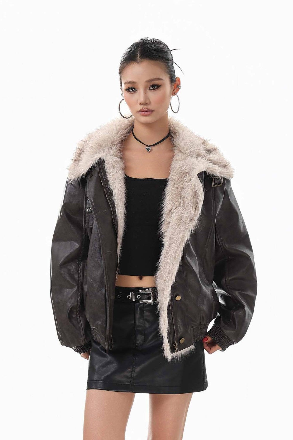 Blair Faux Leather Jacket