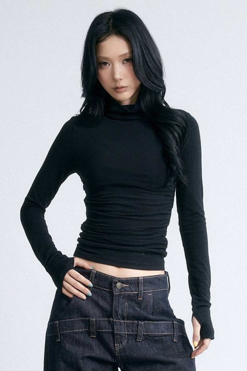 Second Skin Mockneck Top