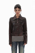 Archive Utility Leather Jacket