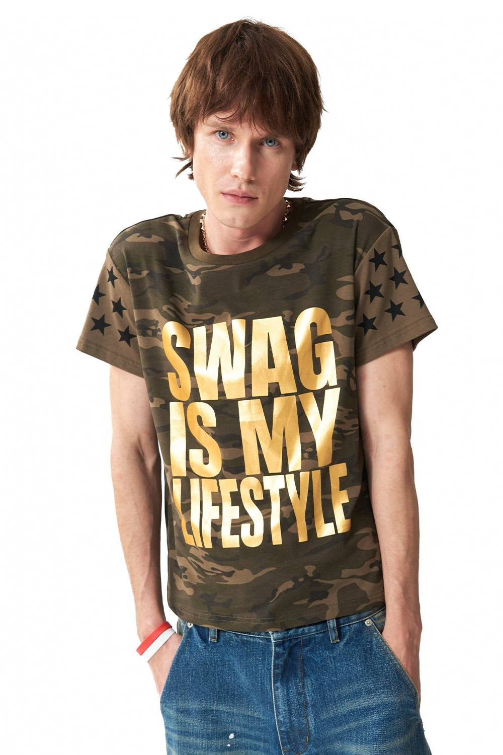 Camo Gold Lifestyle Tee
