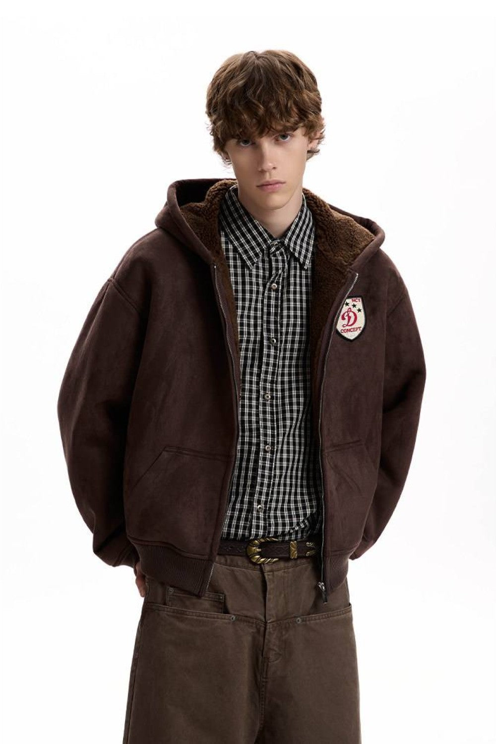 Hudson Fleece-Lined Boxy Jacket