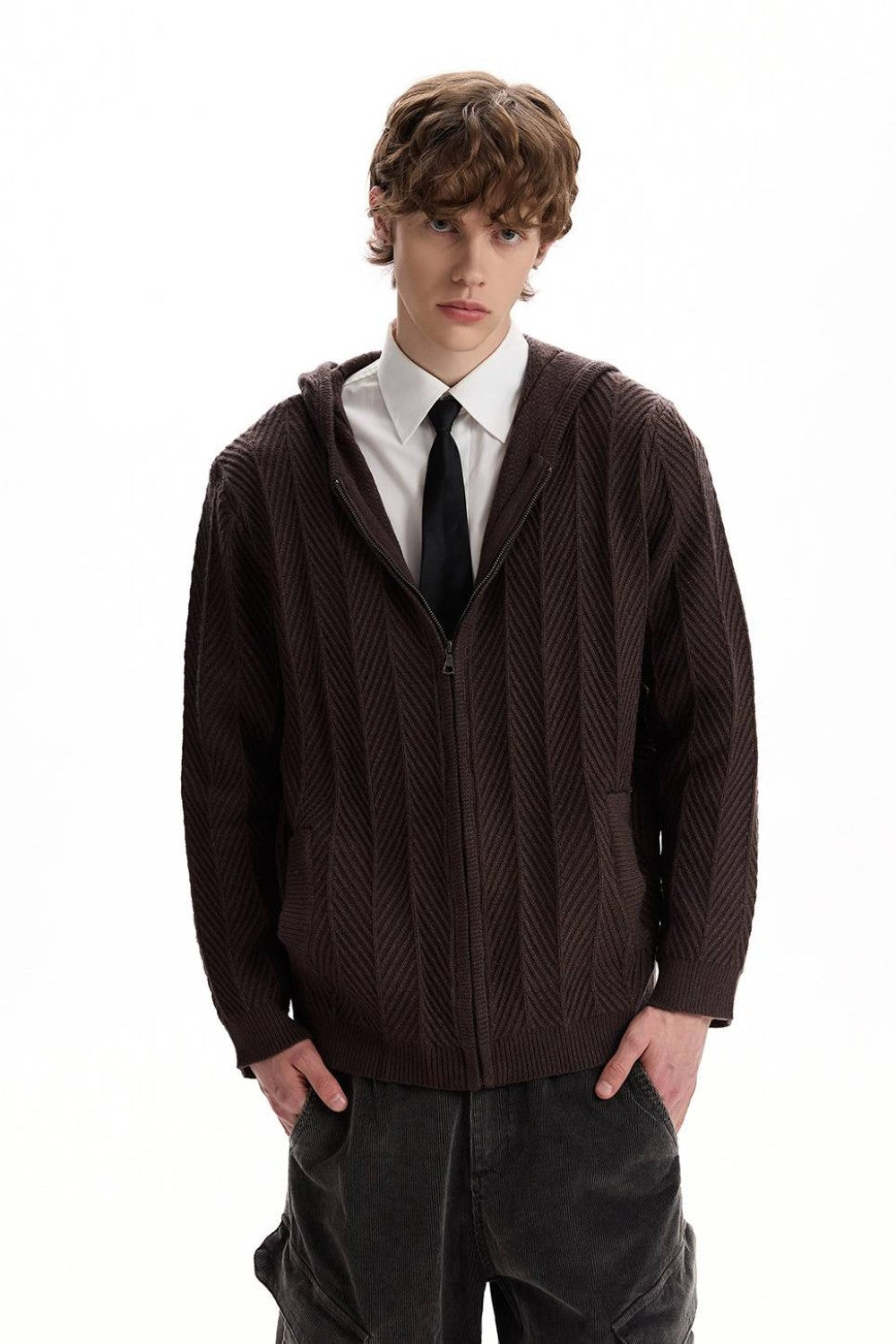 Carter Knit Hooded Jacket
