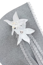 Floral Ribbon Lace Headscarf