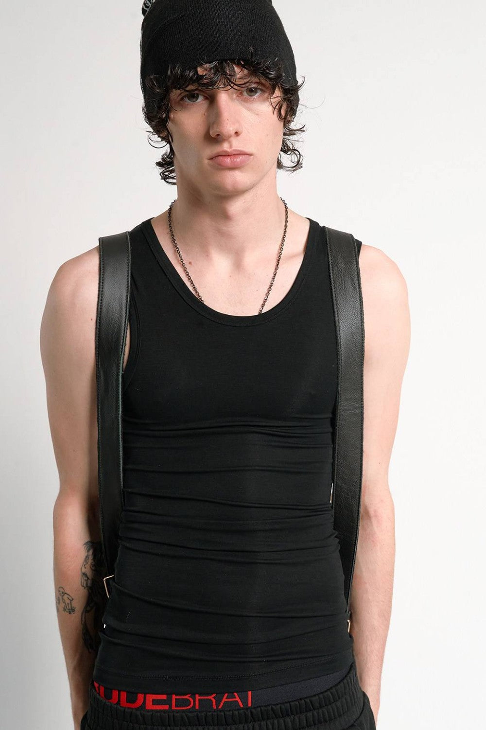 Swag Script Slim Tank Top