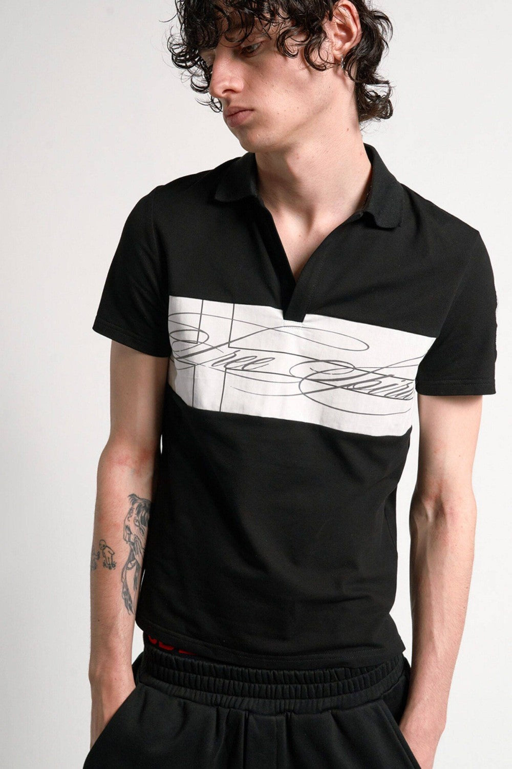 Lucien Script Block Polo