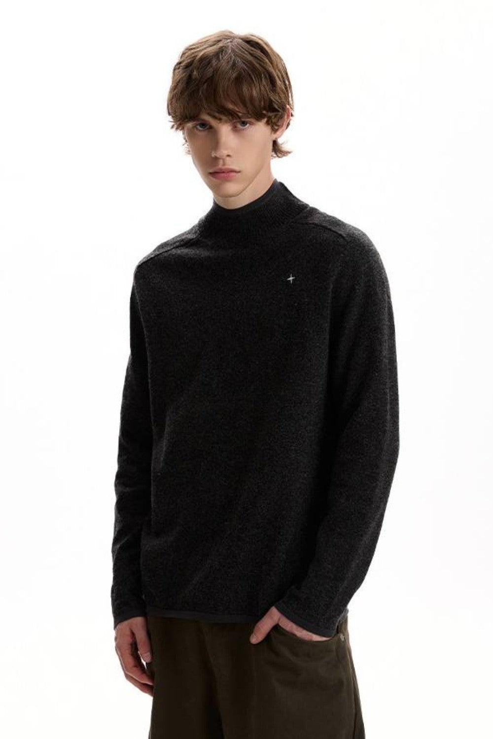 Jude Minimal Turtleneck Sweater