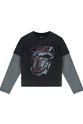 Electric Anthem Layered Longsleeve