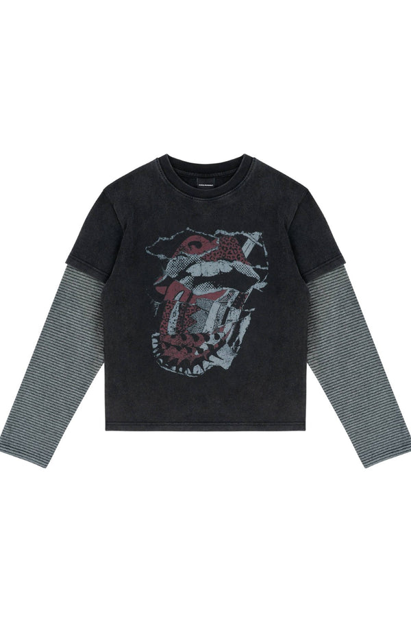 Electric Anthem Layered Longsleeve