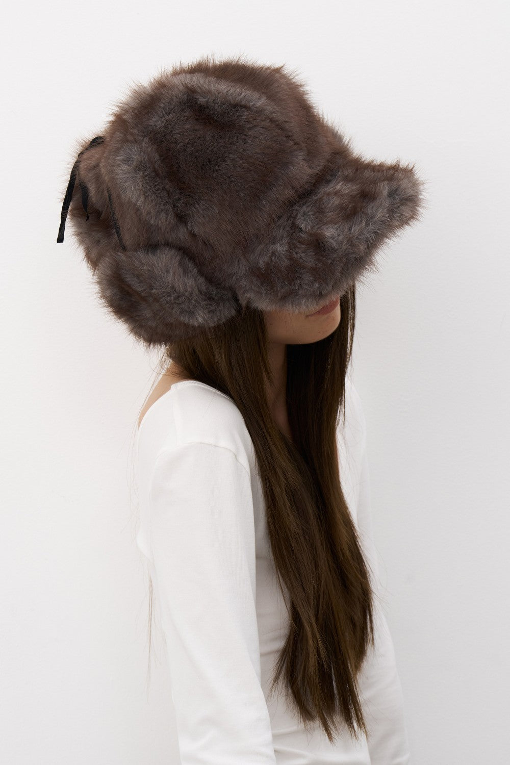Fluffy Faux Fur Winter Hat