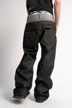 Double Waistband Axis Jeans