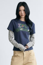 Varsity Echo Layered Longsleeve