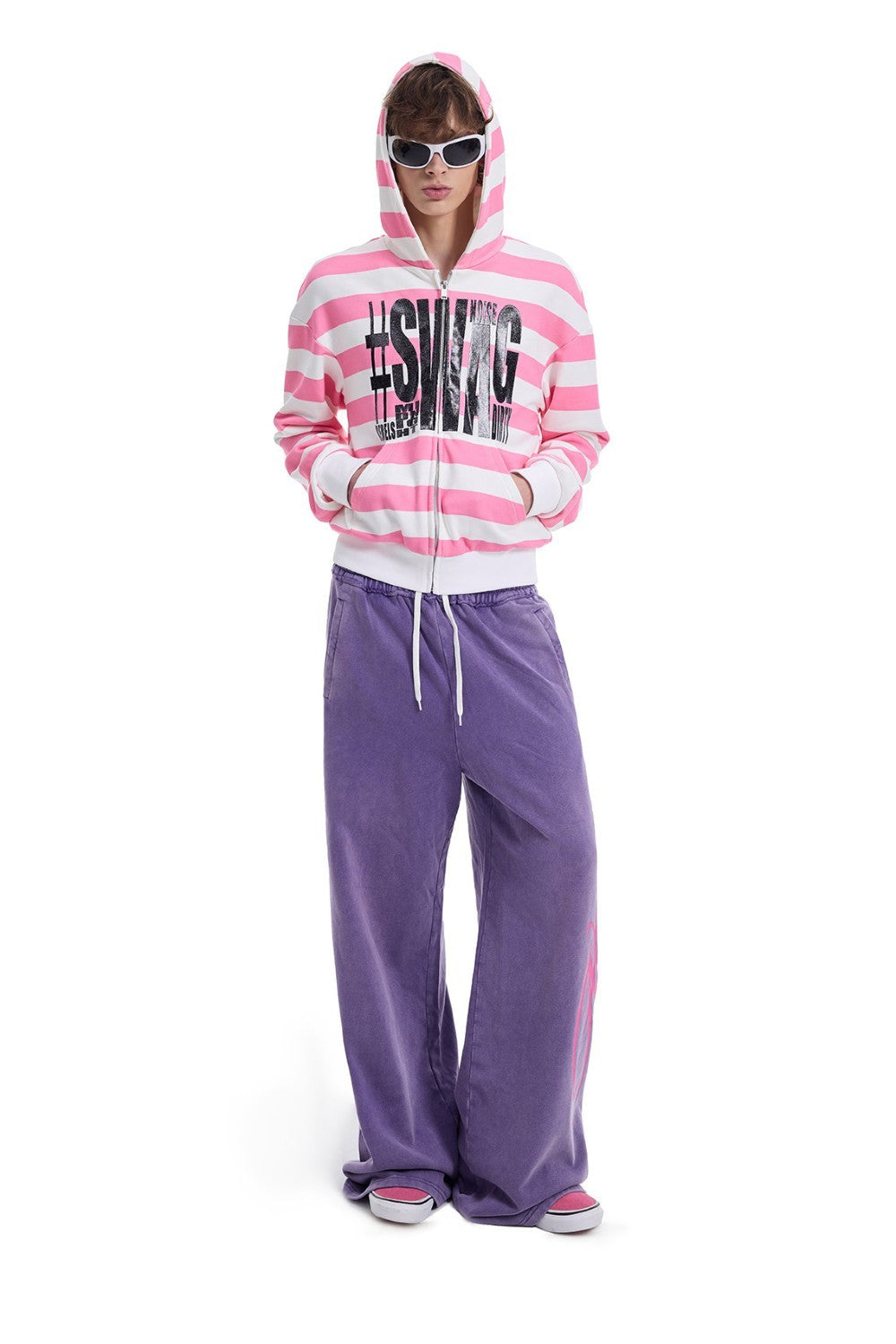 Pink Swag Stripe Jacket