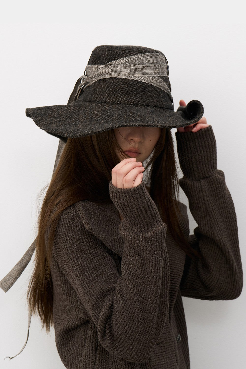 Vintage Ribbon Tie Hat