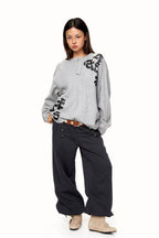 Letter Patch Henley Longsleeve