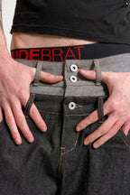 Double Waistband Axis Jeans