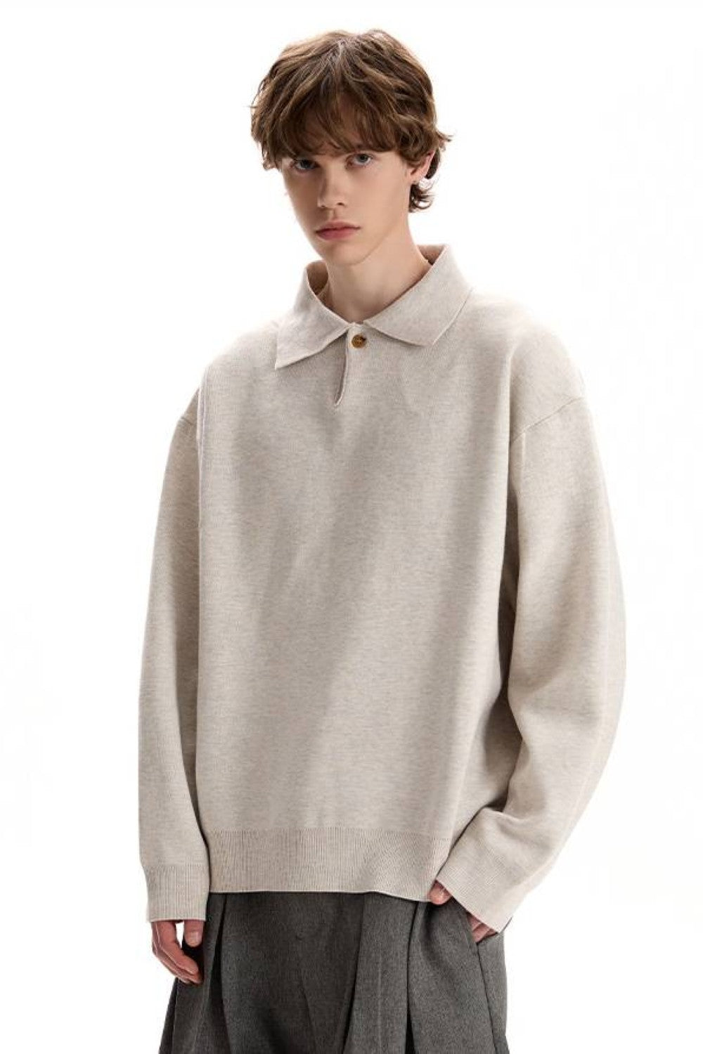 Elliot Minimal Polo Pullover