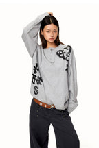 Letter Patch Henley Longsleeve
