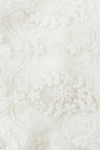Beaded Floral Lace Headscarf