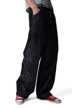 Tribal Studded Baggy Jeans