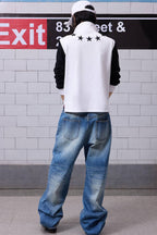 Vintage Embroidered Script Jeans