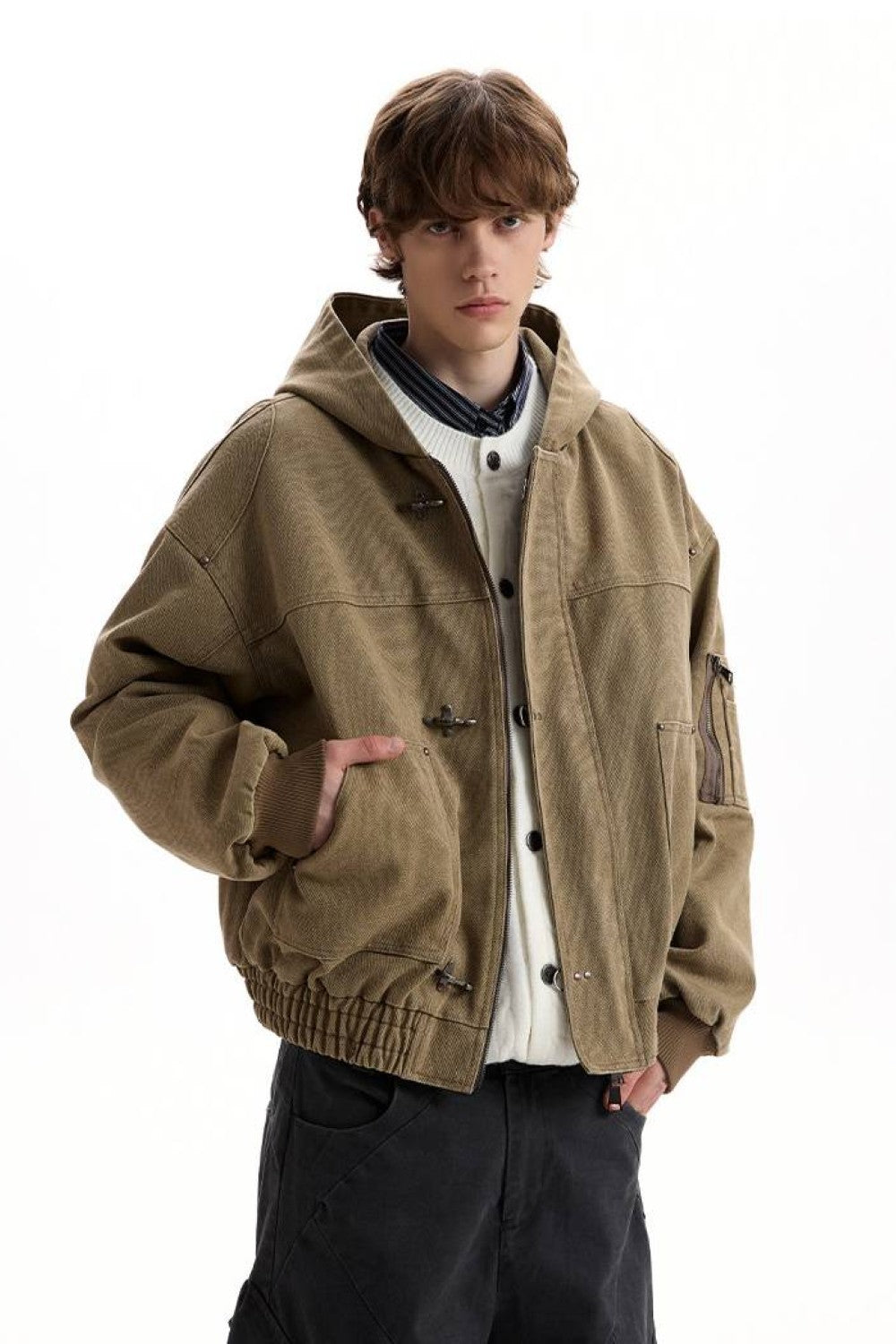 Ryder Washed Bomber Jacket