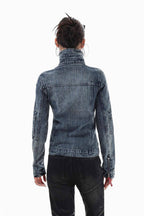 Blue Static Utility Jacket