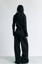 Chrome Saint Cropped Hoodie