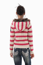 Frostline Striped Knit Sweater