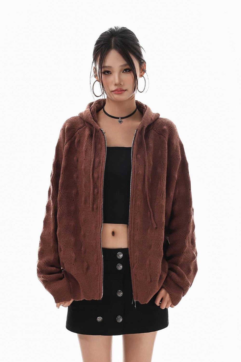 Autumn Drift Knit Jacket