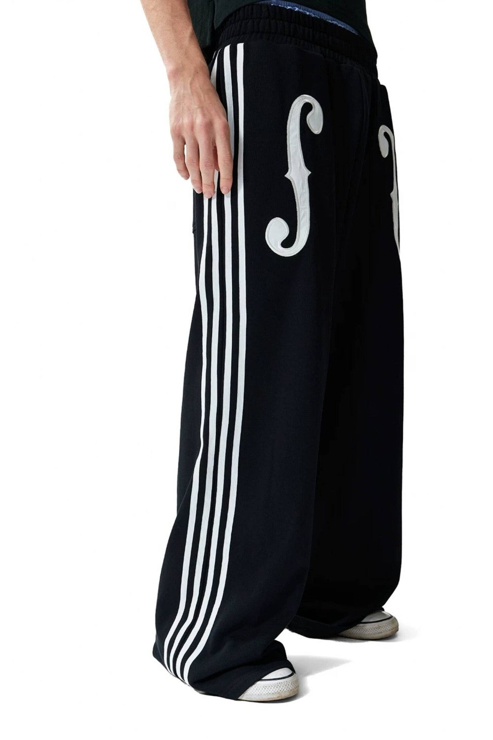 Symphony Striped Wide Sweatpants